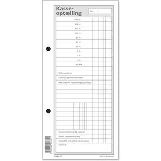 Mayland kasseblok med 100 blade 100x210mm