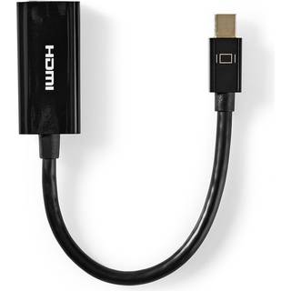Mini Displayport til HDMI 4K UHD Adapterkabel - Sort - 0.20 m