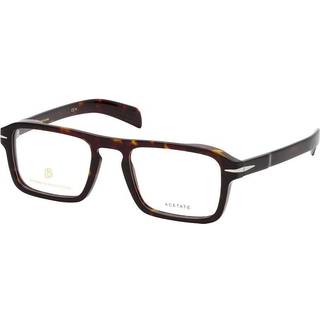 DAVID BECKHAM Mand DB 7054 086 Optiske stel Acetat Havana Firkantet