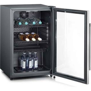 Severin Køleskab med glasdør, 118 liter