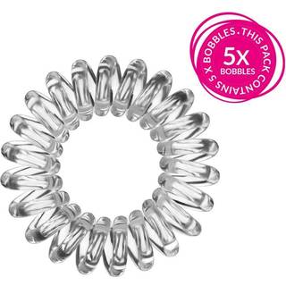 Brushworks Wonder Bobble Hårelastikker Clear 5 stk. - 5 stk.