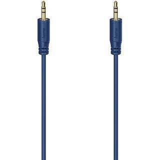 Hama Lydkabel Flexi-Slim 3,5mm-3,5mm Guld Blå 0,75m
