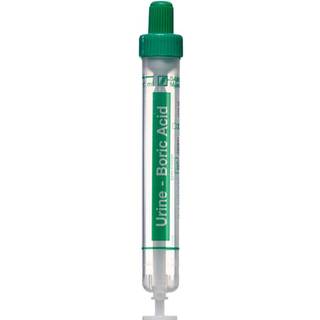 Urin-Mono&shy;vette 102x15,3 mm Grøn Medicinsk udstyr 64 stk + FRI FRAGT