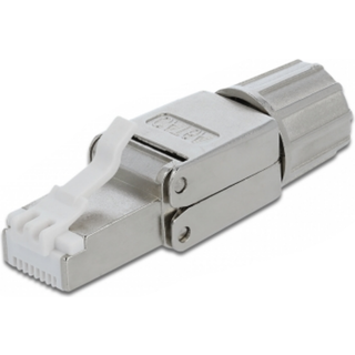 Delock RJ45 stik Cat 6a STP - Værktøjsfri