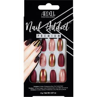 Ardell Nail Addict Red Cateye