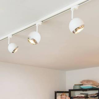 SLV Light Eye 150 Spot 3-fase skinne hvid 150, dæmpbar, Hvid/opal, Stue/spisestue, Metal, Moderne
