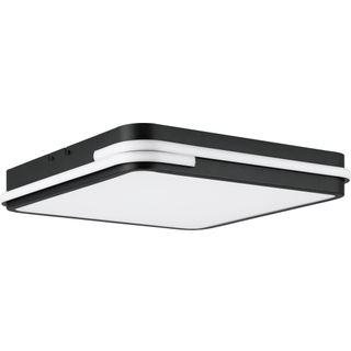 EGLO connect.z GENOVESE-Z LED loftlampe, 47 x 47 cm, RGBTW, sort/hvid