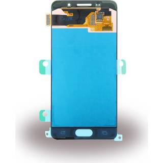 Samsung Galaxy A3 2016 Skærm med LCD-skærm Sort
