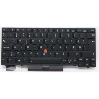 Nordisk tastatur til X280, X390, L13 Gen1, L13 Yoga Gen1 - 01YP239