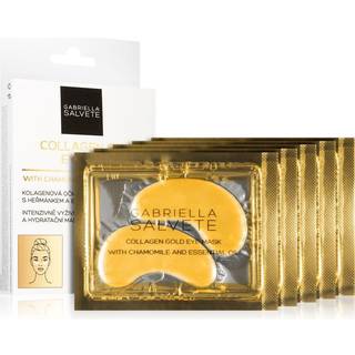 Gabriella Salvete Eye Mask Collagen Gold Øjenmaske mod mørke rande og hævelser Med kollagen 5x2 stk. - 5x2 stk.