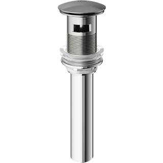 Vigo 1,75 in. Badev?relsesvaskens pop -up dr?n med overl?b i b?rstet nikkel - VG16002 mia