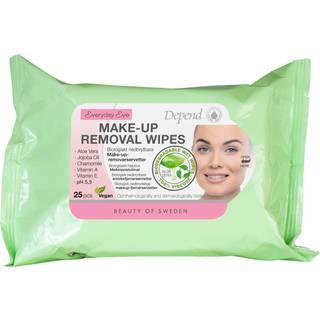 Depend Everyday Eye Make-Up Removal Wipes 25 pcs