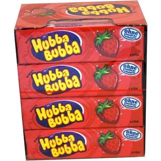 Hubba Bubba Seriously Strawberry Gum 5 stk 20 pk.