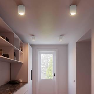 LED-loftspot Landon Smart, hvid, højde 14 cm