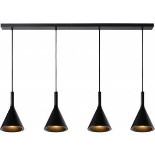 Gipsy pendellampe. sort, gips, 120 cm, 4 lyskilder