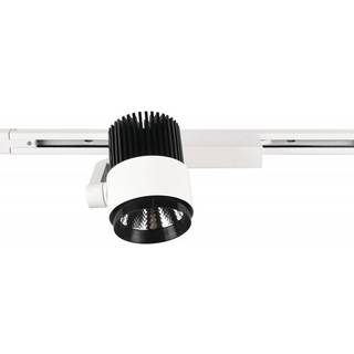 LED-skinnespot Radiator til DUOline, mat hvid, CCT