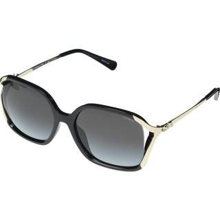Coach HC8280U L1116 50028G 57 Solbriller Kvinder Black - Black - 57mm