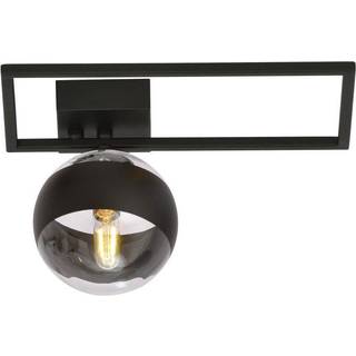 Loftlampe Imago 1D, sort/klar, 1 lyskilde