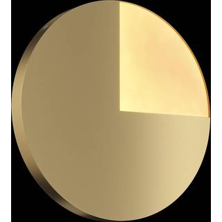 Maytoni Jupiter LED-væglampe, guld, Ø 38,1 cm