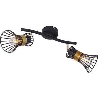 Loftlampe 54814-2 med burskærme, 2 lyskilder