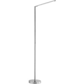 LED-gulvlampe Dawda med lysdæmper, stål