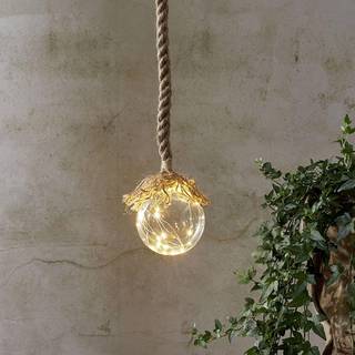Star Trading - Glass Decoration Jutta - LED - 1. lyskilder - 10 cm