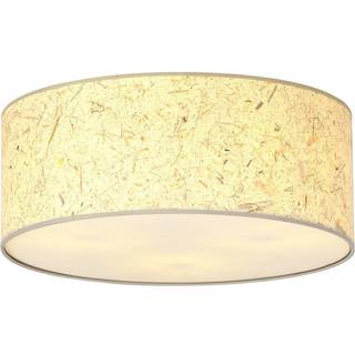 Loftlampe Aston, Ø 50 cm, korklook