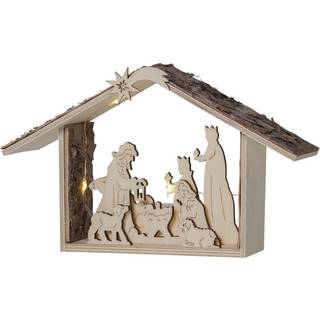 Star Trading - Advent Candlestick Yuletide - Natur - 16,5 cm