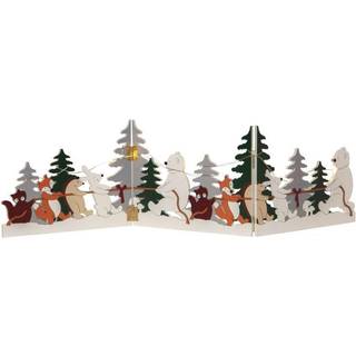 Star Trading - Table Decoration Forest Friends - Multi - 12,5 cm