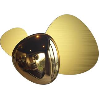 Maytoni Jack-stone LED-væglampe, 36,6 cm, guld