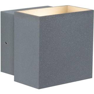 Paulmann Cybo LED udendørs væglampe, 2.700 K, 10x10 cm, grå