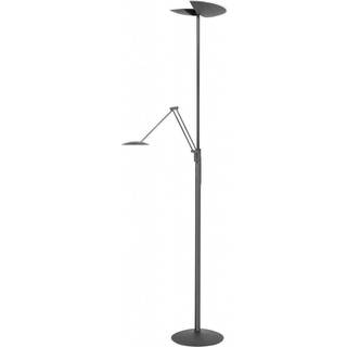 LED-gulvlampe New Sapporo, sort, 183 cm metal Dæmper CCT