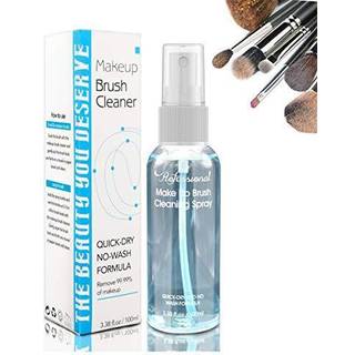 Felico Makeup Brush Cleaner No-Washing Hurtig t?rring af dyb reng?ringsspray Ideel til makeupb?rster svampe til kvindelige piger 3.38 oz