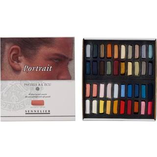 Savoir-faire Sennelier Soft Pastels Half Stick Set 40/Pkg-Portrait
