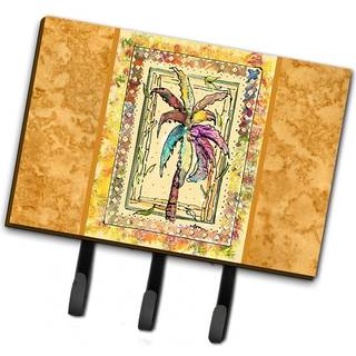 """" Caroline's Treasures 8614th68 Palm Tree Leash eller Key Holder Large Multicolor """"