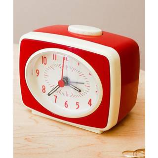 Kikkerland Small Classic Alarm Clock Red (AC14-RD-EU)