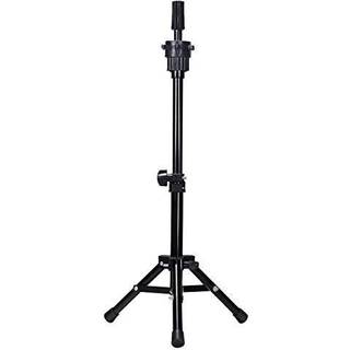 DANSEE MINI WIG TRIPOD Foldbar stativ Justerbar mannequinhoved Metal Tripod Canvas Block Head Stand Holder Wig Manikin Hovedbord Display til kosm