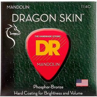 Dr. Strings Dragon Skin Clear Coated Mandolin Strings (11-15-26-40)