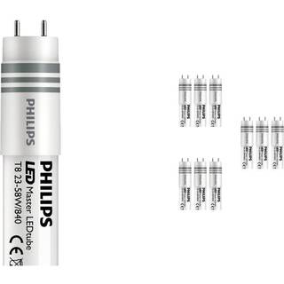 Fordelspakke 10x Philips LED Lysrør T8 CorePro (UN) High Output 23W 2700lm - 840 kold hvid | 150cm - erstatter 58W