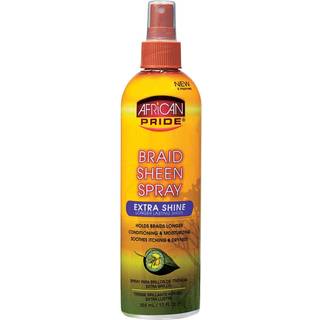 African Pride Braid Sheen Spray Extra Shine 355 ml