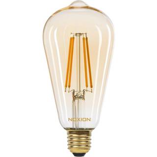 Noxion Lucent LED E27 Edison filament Rav 7.2W 630lm -  822 ekstra varm hvid | dæmpbar - erstatter 50W