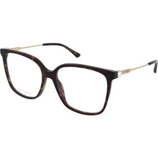 Jimmy Choo JC341 086 55 Briller Kvinder Tortoiseshell - Shiny Havana - 55mm