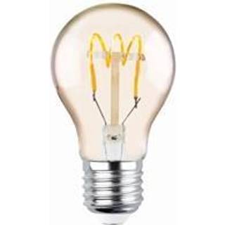 Forever Light Retro LED-pære med glødetråd Guld, E27 A60 4W 2000K 250lm