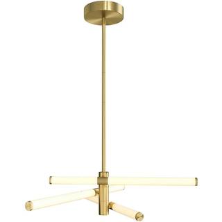 Maytoni hængelampe Axis, guldfarvet, Ø 72,5 cm