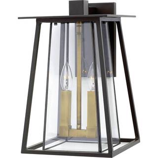 Walker væglampe, klart struktureret design
