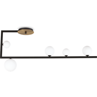 Ideal Lux Birds LED-loftslampe, fem pærer