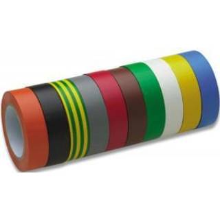 Cimco Tape PVC 25mmx20m grøn/gul