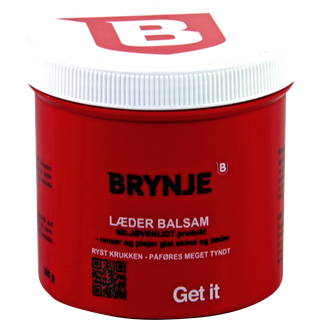 Brynje 68117 Læderbalsam sort 200 gram