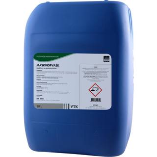 VTK Maskinopvask med klor 20 l Med alubeskytter, Aut. dos (00012330)