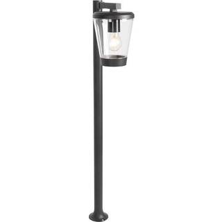 Moderne udendørs stolpe sort 100 cm IP44 - Joren